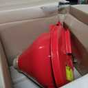 Justrite 2.6 Gallon Drum Funnel for Flammables with Emergency-Fusing Self-Closing Cover, Flame Arrester, and 2" Bung Hole Adapter, Made in The USA, 08207