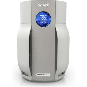 Shark BreatheClear with NeverChange, Intelligent Air Purifier for Home, HEPA-Exceeding In Every Mode for Dust, Dander, Allergens & More, Zero Filter Changes for Up To 6 Years, Dove, HP162 (2026)