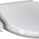 TOTO WASHLET KC2 Electronic Bidet Toilet Seat with Heated Seat and SoftClose Lid, Elongated, Cotton White - SW3024#01