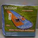 Sloosh 22.5FT Double Water Slides, Heavy Duty Lawn Slide with Sprinkler and 2 Inflatable Boards Backyard Yard Lawn Summer Outdoor Water Toy for Kids Adults