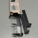 BOOMIBOO Over The Door Hooks, Sturdy Door Hanger, Towel Rack Towel Hooks for Bathroom 12 Hooks Large Over The Door for Bathroom, BedroomKitchen (Black)