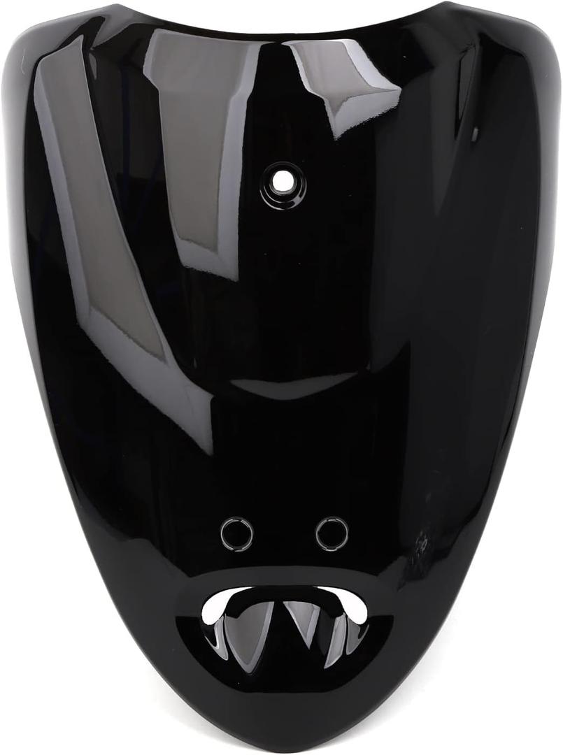 Minho Motorcycle Black Front Cover Panel Fit for Chinese GY6 50CC Mopeds Scooter Taotao 50ATM Body Panel Parts
