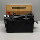 Collapsible Wagon Cart with Wheels Foldable - Folding Utility Heavy Duty Wagons Carts for Grocery Sports Garden Shopping Camping Wheelbarrows (Black, 120L)