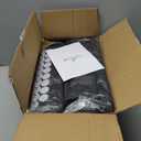 ProsourceFit Acupressure Mat and Pillow Set for Back/Neck Pain Relief and Muscle Relaxation (Large, Black/White)