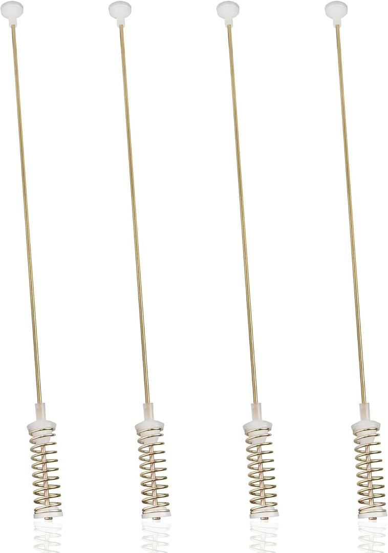 4PCS DC97-16350Q Washer Suspension Rods Kit Compatible With Samsung Washer Suspension Rods, Replace For AP6806418, Models WA55CG7100AV, WA55A7300AE, WA55A7300AV, WA55CG7100AW