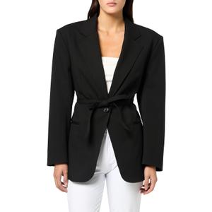 BOSS, Jalara Tie Blazer, Black Magnolia, 8