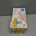 2 x MED PRIDE Medical Vinyl Examination Gloves (X-Large, 100-Count) Latex & Rubber Free, Ultra-Strong, Clear Disposable Powder-Free Gloves for Healthcare & Food Handling Use