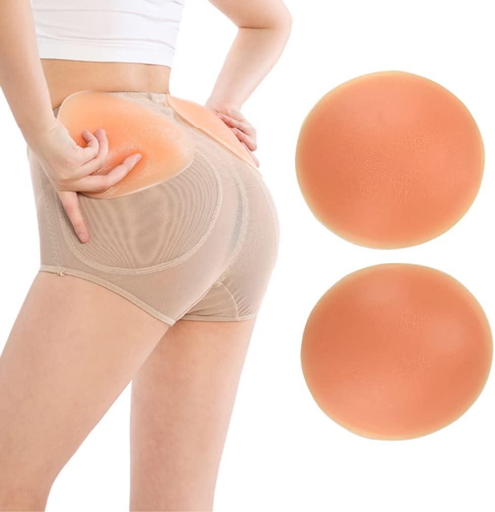 Silicone Butt Pads, Hip Pads for Women Shapewear  Hip Enhancer Pad & Fake Buttock Lifter Thick Peach