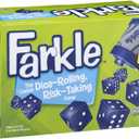 Farkle Classic Dice Game  Premium Kids Games, Dice Games, Family Games, Travel Games, Adult Games, Board Games, Dice Cup, Dice Set, Farkle Score Sheets Included, Ages 8+