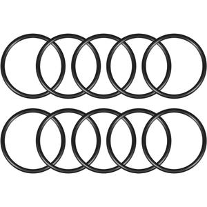 uxcell Nitrile Rubber O-Rings 67mm OD 57mm ID 5mm Width, Metric Sealing Gasket for Automotive Machine Plumbing, Pack of 10