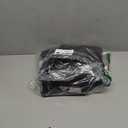 KDF Straight Leg Jeans for Women High Waisted Jeans Frayed Baggy Pants Raw Hem Loose Stretchy Cropped Wide Leg Jeans
, Black, Size 10