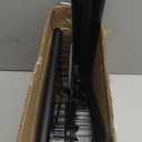 Corner Shower Caddy Tension Pole: Adjustable Rustproof 4-Tier Inside Bathroom Organizer - 47-121 inch Quick Installation Bathtub Shelves for Shampoo Storage - Rod Floor Standing Bath Rack - Black