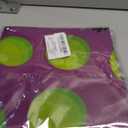 CAVETEE Halloween Tablecloth Set, 3 - Pack Party Decorations Table Covers with Pumpkin Ghost Pattern, Perfect for Halloween Party Supplies (Purple)