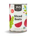 5 x 365 by Whole Foods Market, Sliced Beets No Salt Added, 15 oz