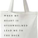 Jesus Christian Tote Bag for Women, Christian Bible Gifts, Religious Reusable Shopping Grocery Bags