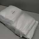 WIGENIUS 6 Pack White Table Cloth Rectangle Tablecloths 60X102 Inch, Polyester Table Cloth for 6 Foot Rectangle Tables, Wrinkle Resistant Washable Fabric Table Covers for Party, Wedding Banquet