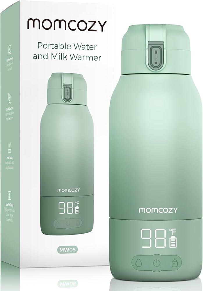 Momcozy Portable Milk Warmer for Travel – Dual Heating Modes ...