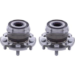 NewYall Pack of 2 Rear Left or Right Wheel Hub Bearing for Acura MDX ZDX 2007-2013 Honda Pilot AWD 2009-2015
