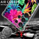 Hibiscus Flower Case for Samsung Galaxy S25 Ultra,Aesthetic Tropical Floral Plant Pattern,Trendy Soft TPU Bumper Case for Galaxy S25 Ultra