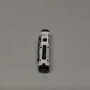 WUBEN X4 EDC Compact Flashlight with RGB Light, 1500 Lumens Mini Flashlight with Tactical Switch and Magnetic, IP68 Portable Pocket Clip USB C Flash Light for Camping, Checking, Emergencies (White)