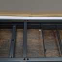 Huuger 5 Tier Bookshelf, L Shaped Corner Bookshelf with 10 Open Shelves, 49.4 Inch Straight Wide Bookcase with Metal Frame and Wooden Board, Adjustable Feet, Rustic Brown