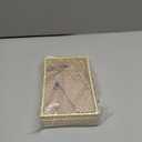 upsimples 4x6 Picture Frame Set of 3, Made of High Definition Glass for 4 x 6 Gold Frames, Wall and Tabletop Display Thin Border Photo Frame for Home Dcor