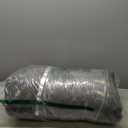 EHEYCIGA Washable Dog Crate Bed for Large Dogs, Fluffy Pet Kennel Pad Reversible for Doggie and Cats, Plush Faux Fur Pet Sleeping Mattress Mat, 35" x 23"x 3.5", Charcoal