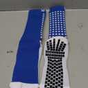 LUX Anti Slip Soccer Knee Socks,Non Slip Football/Basketball/Hockey Sports Grip Socks