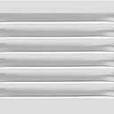 PATIKIL 8 x 6 Inch Aluminum Vent Cover, Screen Air Grille Ventilation Cover HVAC Louvered Grill for Home Kitchen Fireplace Wall Ceiling, Silver Tone