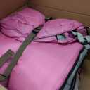 XL 10 Degree Sleeping Bags Waterproof for Adults 350GSM Machine Washable with Compression Sack for 3-4 Season Camping Outdoor (6.9lb with liner-Left)