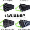 QuickPlay Replay Station 4-in-1 Soccer Rebounder Board - Portable Rebound Board for Backyard - Dual Surface, Dual Angle Soccer Passing Board for Passing & Reaction Skills - Soccer Training Equipment