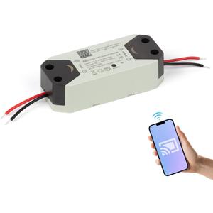 U.S. Solid WiFi Switch Module, DC 5~32V, Wireless Remote Voice Automatic Controller Compatible with Alexa/Google Home iPhone/Android App, Gray