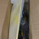 Kids Gardening Tool Set Wheel barrow, Toddler Metal Wheelbarrow Birthday Gift for Kids Outdoor Toys Sowing, Digging Sand, Sweeping Leaves, Shoveling Snow(Yellow)