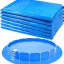11Ft Round Pool Ground Cloths Swimming Pool Ground Cloth,Round Pool Liner Pad for 10ft Above Ground Swimming Pool,Heavy Duty Pool Ground Mat Protector to Prevent Puncture Pool Ground Tarp (11 inch diameter)