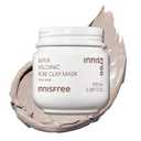 Innisfree Super Volcanic Clay Masks - Pore & Sebum Clay Mask for Oily Skin, Dual Mask for Normal to Dry Skin