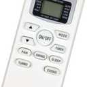 Replacement Remote Control Replace for TV/Audio/Projector for Black Decker BPACT08WT BPACT10WT Room Window Air Conditioner