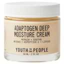 Youth To The People Adaptogen Skin Repairing Moisture Cream, Hydrating Face Moisturizer for Sensitive & Dry Skin, Soothes Skin Barrier, Dermatologist Tested, Fragrance-free, Vegan - 2 Fl Oz