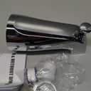 Enhon Tub Spout, Universal Fits 1/2'' Copper Pipe, 1/2'' IPS and 3/4'' IPS, Bathroom Bathtub Tub Faucet Replacement with Adapters (with Diverter,Chrome)