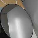 NEWBULIG Black Round Wall Mirror 30 Inch, Bathroom Mirrors for Over Sink, Wall Decor for Bathroom, Entryway, Bedroom, Vanity