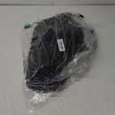 OLANLY Black Bathroom Rug 30x20, Extra Soft Absorbent Chenille Bath Rugs, Rubber Backing Quick Dry, Machine Washable Bath Mats for Bathroom Floor, Tub and Shower, Home Decor Accessories