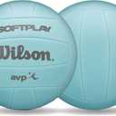 WILSON AVP Soft Play Volleyball - Official Size, Blue