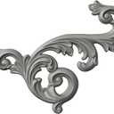 Ekena Millwork 15 3/4"W x 19 5/8"H x 1 3/8"P Edwards Onlay, Right