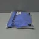 RUNNING GIRL Sports Bras for Women High Support, Adjustable Straps Hook Back Sports Bras for Women with Sewn in Pads (Blue, L)