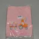 Girls Shirts Hop Into Easter Cotton Bunny Tractor T-Shirts Rabbit Eggs Carrots Casual Short Sleeve Tee (4T-5T, Pink)