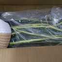 Artificial Snake Plant 3ft Fake Sansevieria with Woven Basket