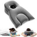 Face Down Pillow After Eye Recovery, Massage Pillow Face Down, Suitable for Naps and Spinal Massage, Ffits The Body Curves Relieves The Discomfort of Prone Sleeping