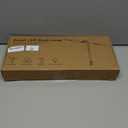 ONEMIX 42" LED Desk Lamp with Clamp, Architect Desk Light with Remote, Adjustable 4-Segment Bar, 1800LM Bright, Eye-Caring Desk Lamp for Home Office, Reading, Study, Dual Monitors, Workbench (Black)