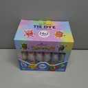 12 Colors Tie Dye Kit, Tie Dye Set for Kids, Pre-Filled Tye Dye Bottles, Non Toxic Permanent Fabric Dye Art Set, Easy DIY Fabric Art - Create Fun