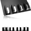 2Pcs Clipper Holders for Barbers, Barber Clipper Organizer, Hair Trimmer Storage Rack (Wall Mount)