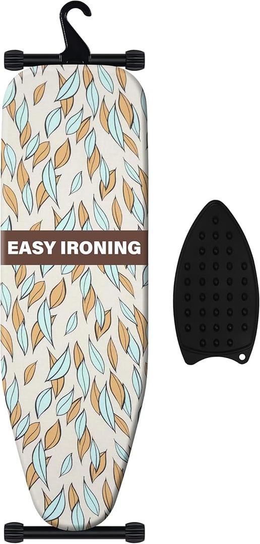 Ironing Board, 44" x 13", Full Size Iron Board, Foldable Adjustable Height, Stable Steel Frame, Compact Design